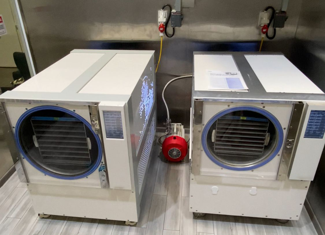 oil-free dry scroll vacuum pump for freeze dryer