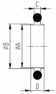 ISO Centering Ring with Oring