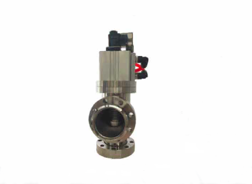 CF Pneumatic Angle Vacuum Valve