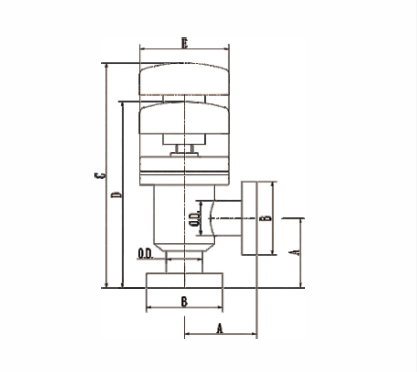 CF Manual Angle Valve