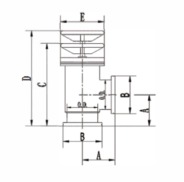 ISO Manual Angle Valve