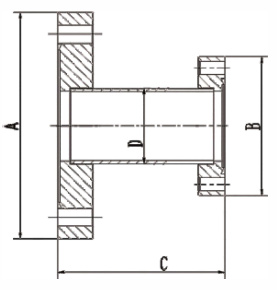 CF Nonrotatable Reducing Adapter